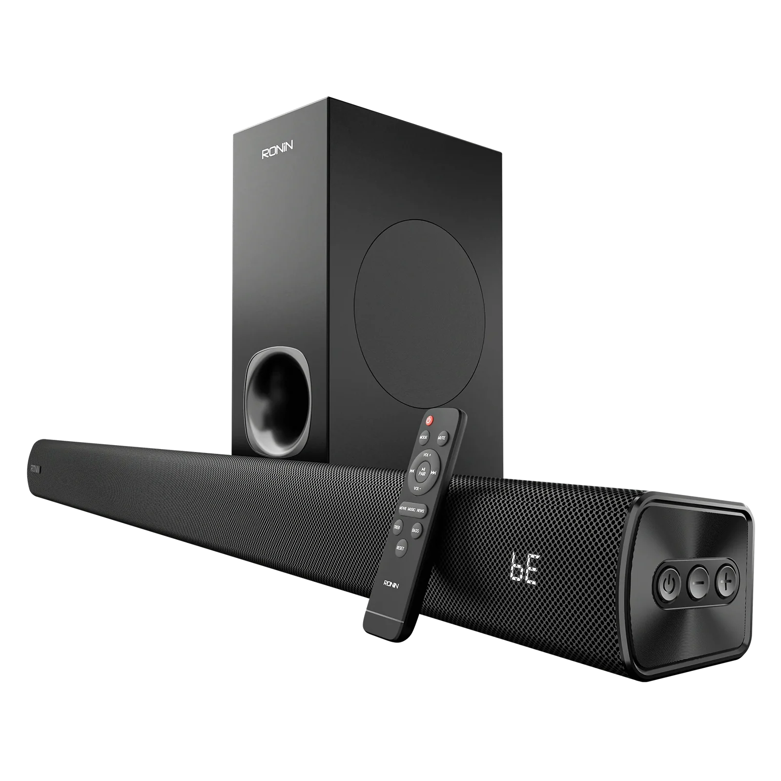 Majestik Audio  60W 2.1 Channel Soundbar with Subwoofer