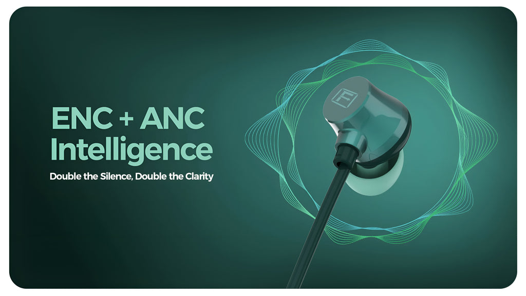 Faster TG-340 Sports Neckband ANC+ENC | 45H Battery Pakistan
